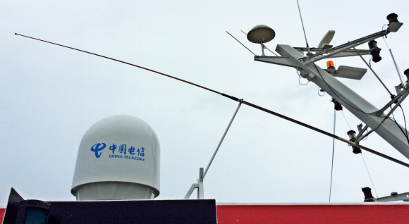 中国电信海洋卫星宽带从此海陆皆通途