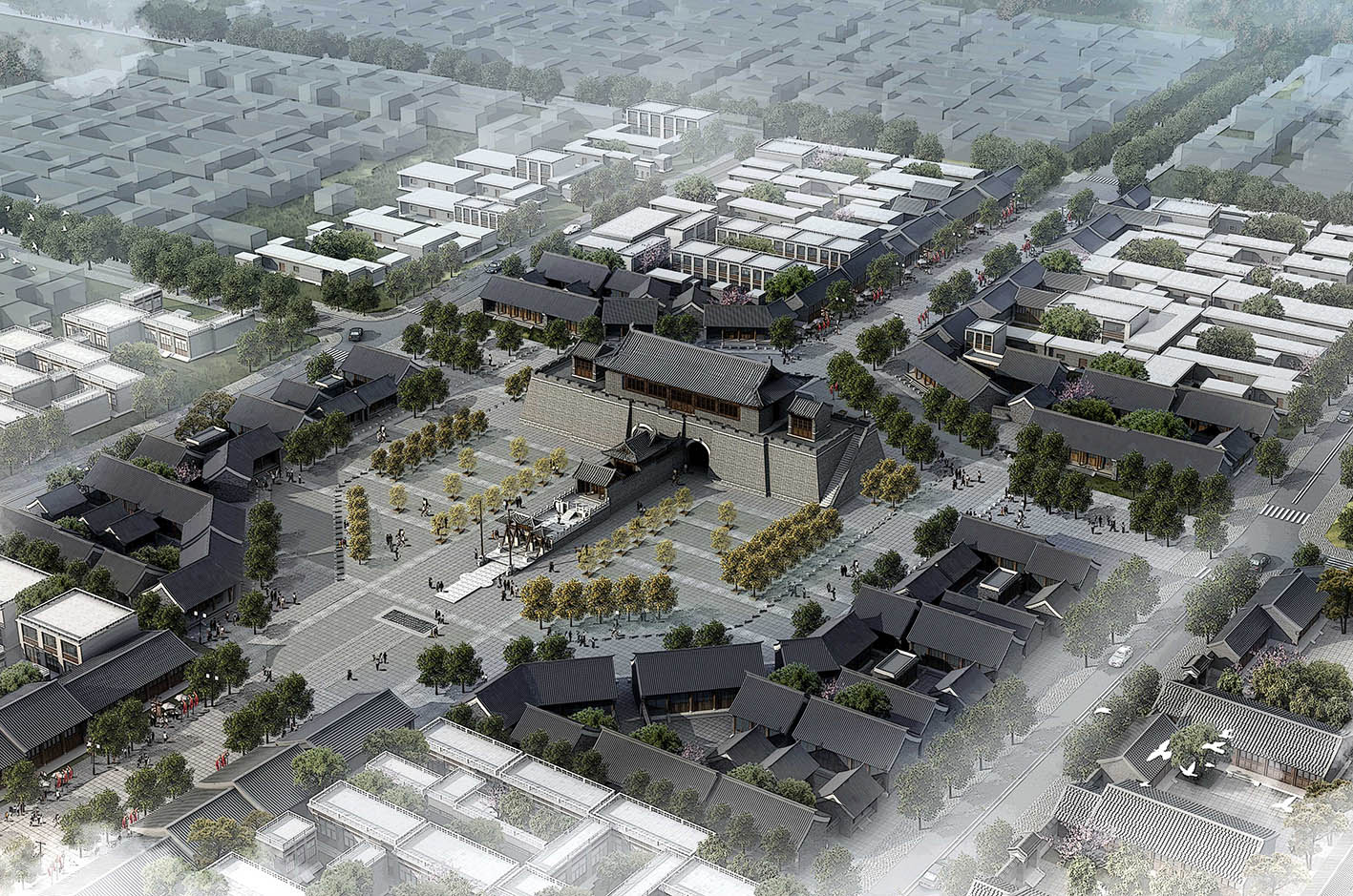 正定县阳和楼复建及地下综合管廊工程