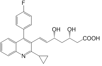 杂质对照品结构式-zzh05--3S,5R-匹伐他汀钙