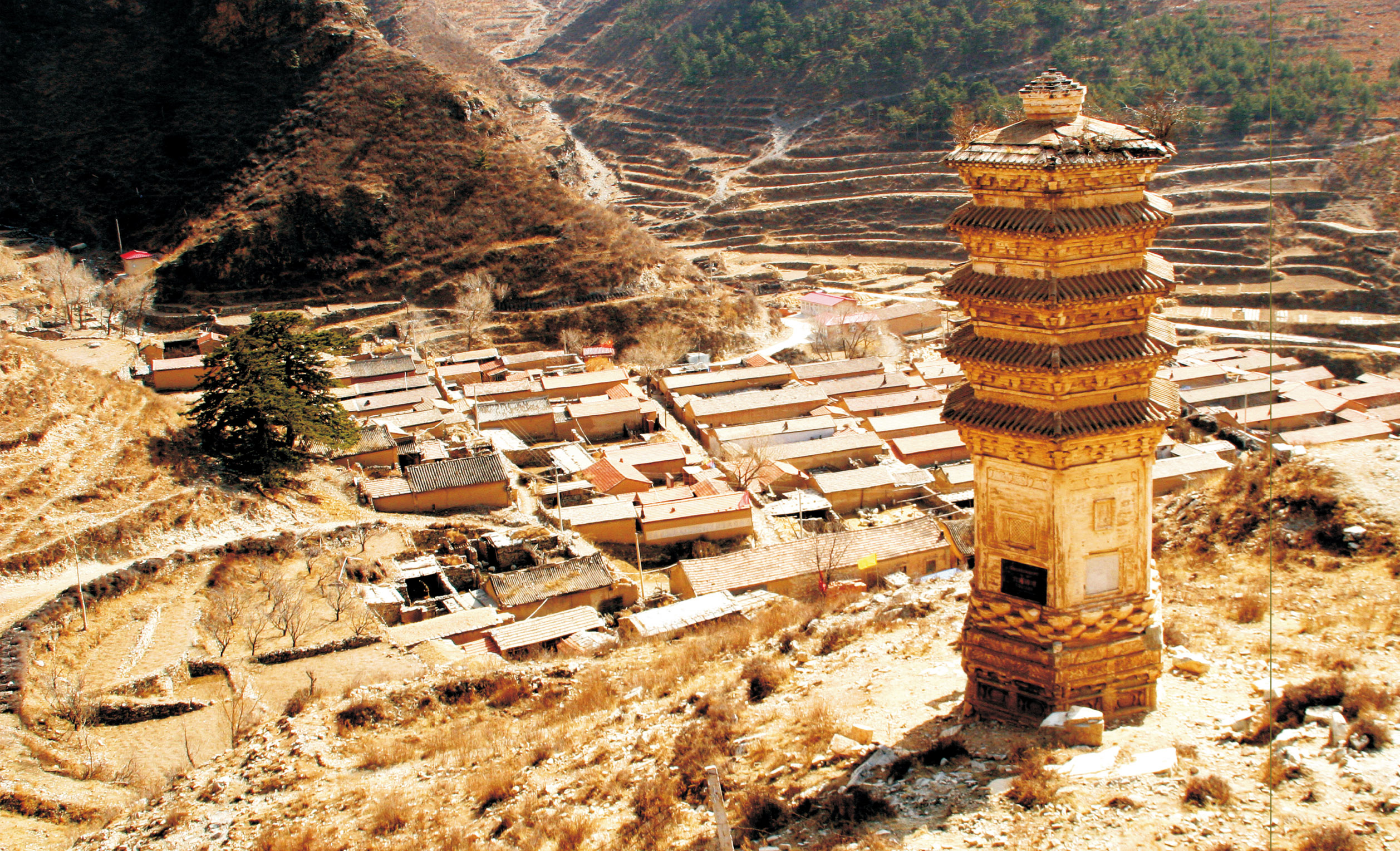 燕峰山炬禅师灵塔1