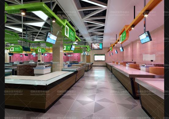 2019.12.24温州农贸市场设计的摊位柜台分类设计