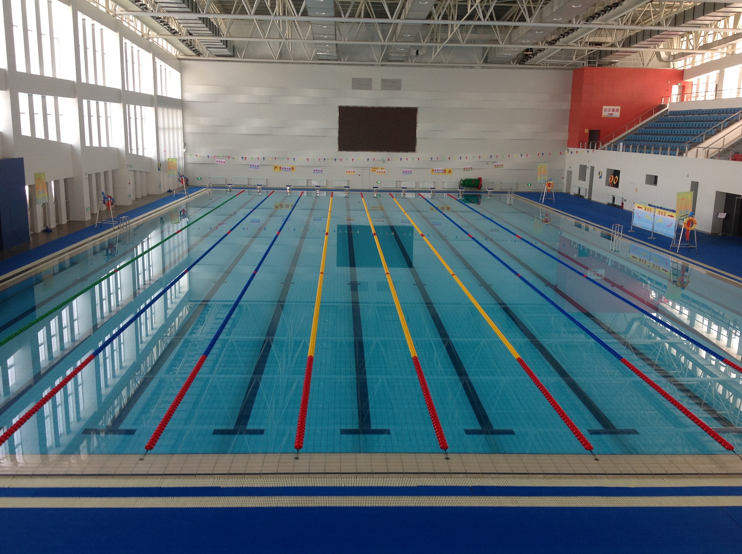 兰州奥体中心游泳馆-甘肃省第十五届运动会