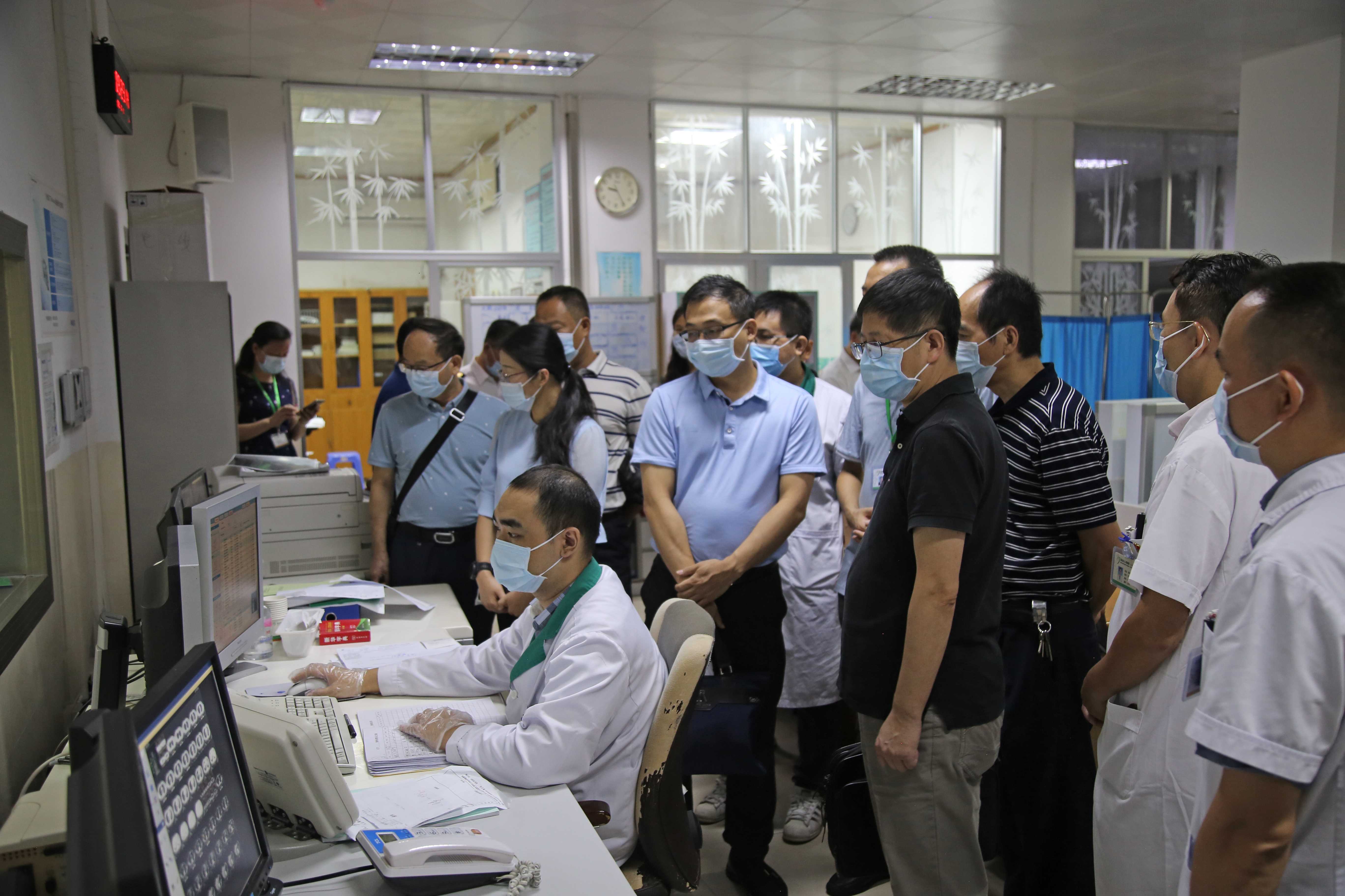 聚焦职业健康省卫生健康委调研组到我市调研