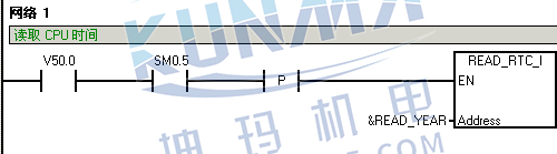 我写s7-200的实时时钟，老是报错，不知什么原因？图片2