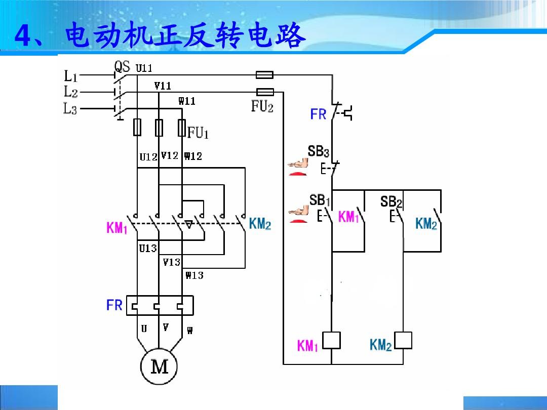 电机正反转电路图