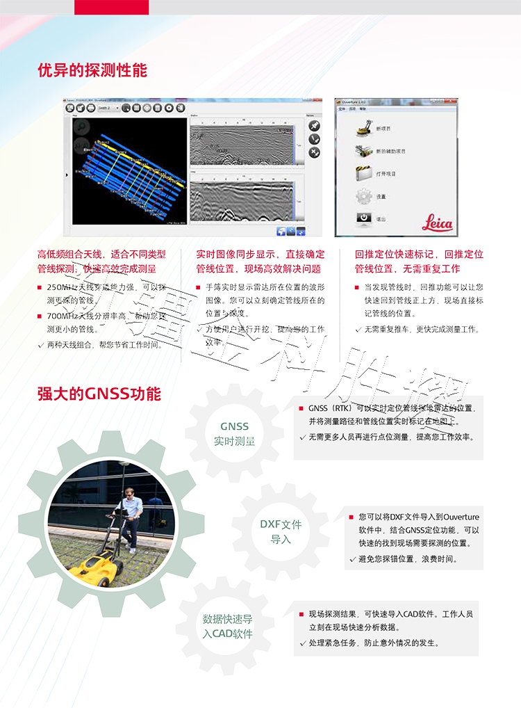 徕卡管线探地雷达DS2000-2