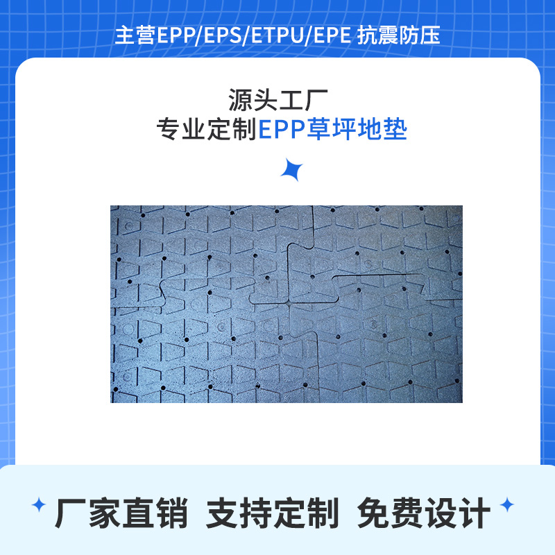 蓝色版地垫主图4