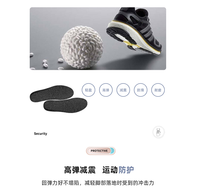 ETPU鞋垫鞋底,爆米花鞋垫,高弹减震鞋垫