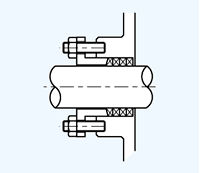 5卧式螺带混合机-填料密封