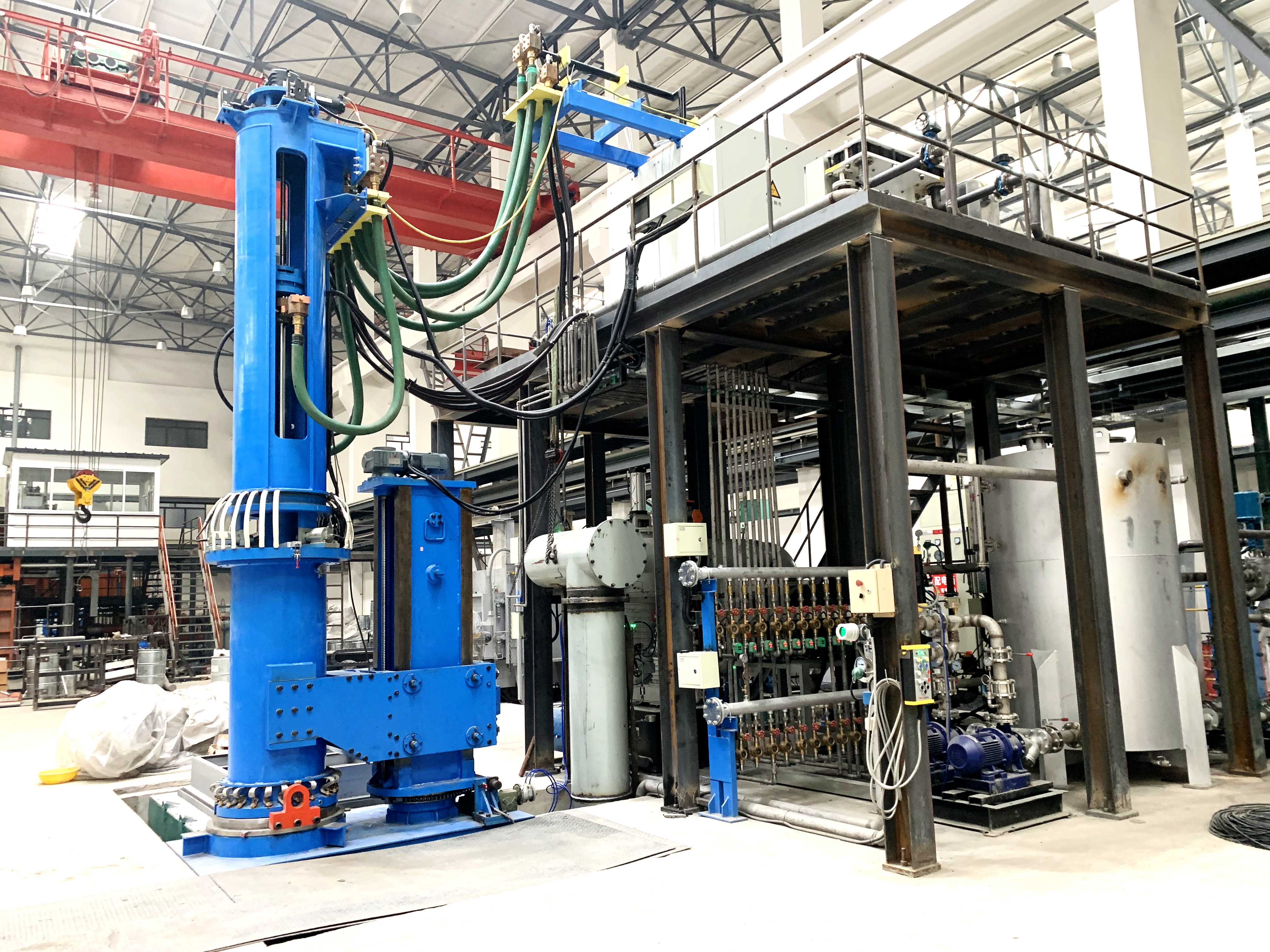 喜讯合智真空自耗炉钢锭成功熔炼