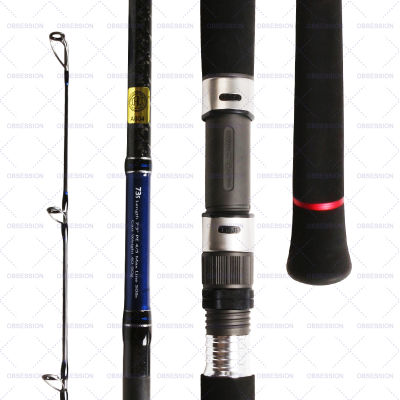 SALTITA 220cm Carbon Fishing Rod Grip Carbon Fiber Slow Jigging