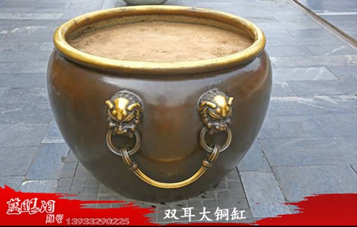 铜雕-铜缸-铜缸