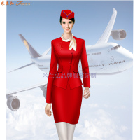 「北京空姐服定制」航空公司空姐服新款套装图片_价格_厂家-5