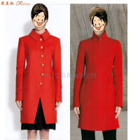 「大衣」北京量体定制订做呢子羊毛大衣的质优厂家-米兰弘服装-2