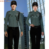 江西保安服定做-便宜保安服直销厂家-米兰弘服装-2