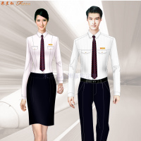 成都双流国际机场服务人员职业工装定做-米兰弘服装厂家-4