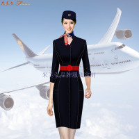 「北京空姐服装」北京航空空姐服装定制-米兰弘服装厂家：-2