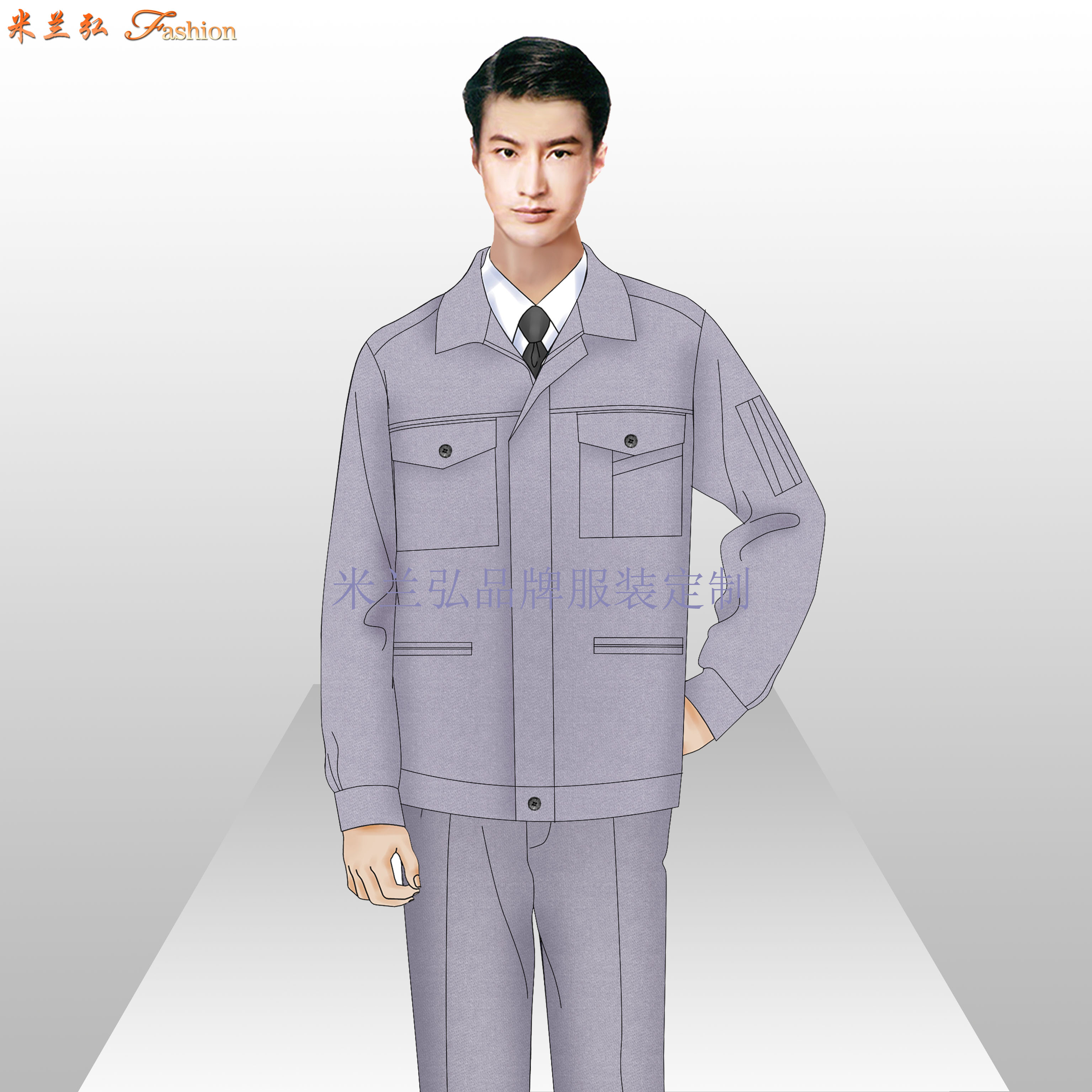 大连工作服_多少钱_公司_图片_口碑-米兰弘服装厂家-4