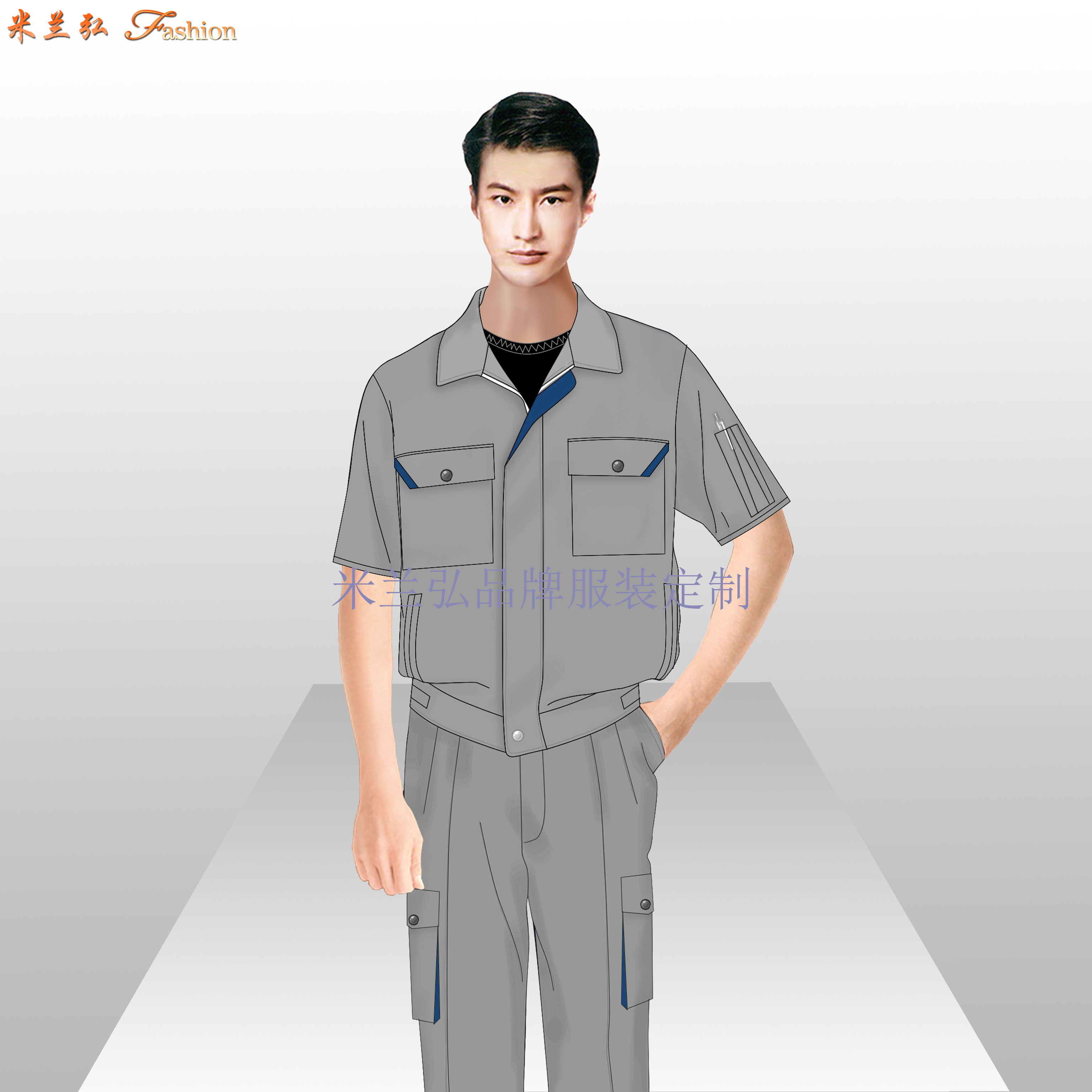 白山工作服_价格_公司_图片_评论-米兰弘工作服厂家-1