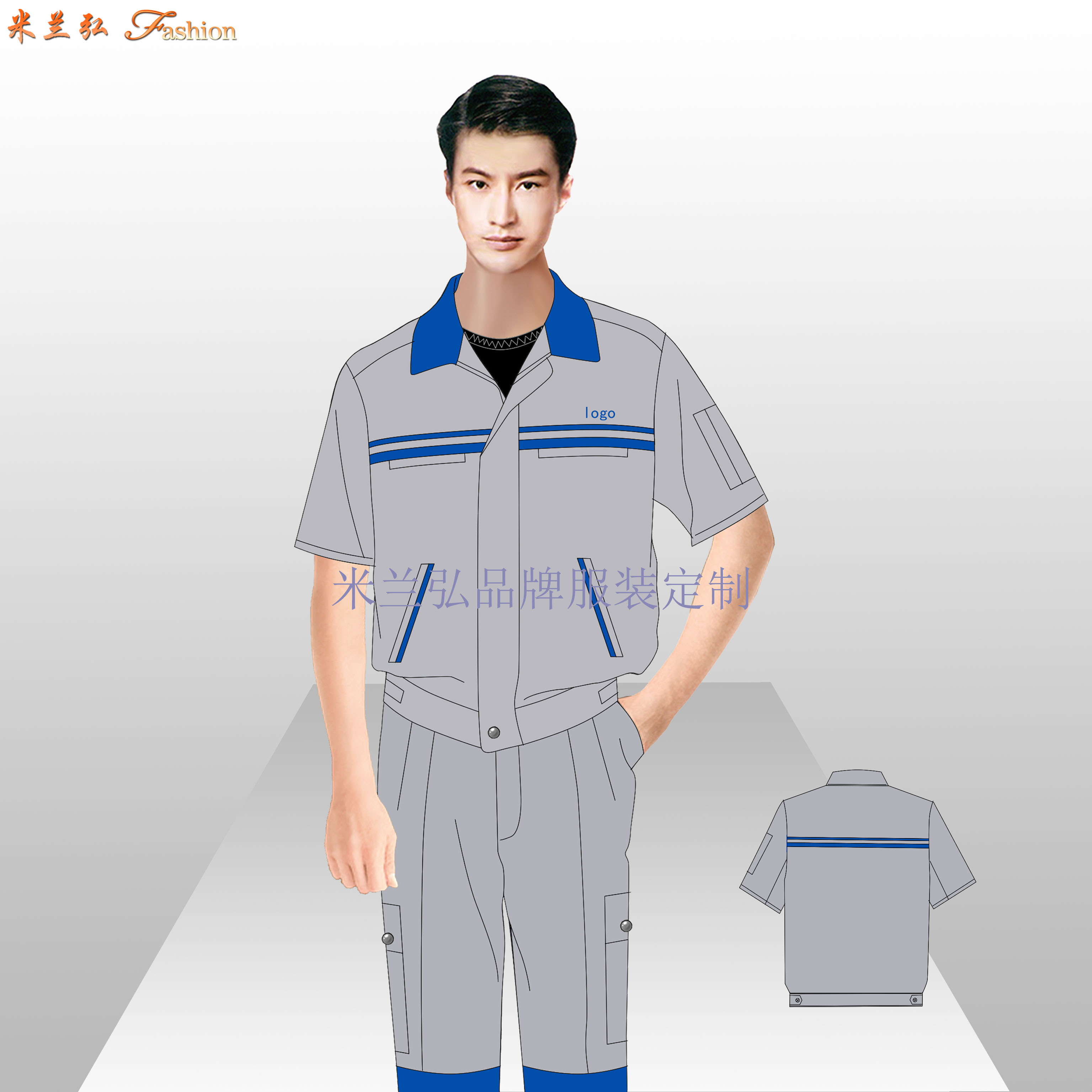 泉州工作服订做_泉州定做工作服厂家-米兰弘服装-5