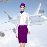 Stewardesssuit航空公司空姐服定做-米兰弘服装厂家-4