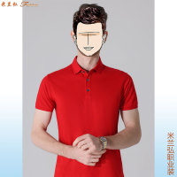 男士红色polo衫3