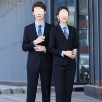 交通银行职工毛涤西服5