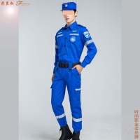 夏天蓝色应急救援服图片14