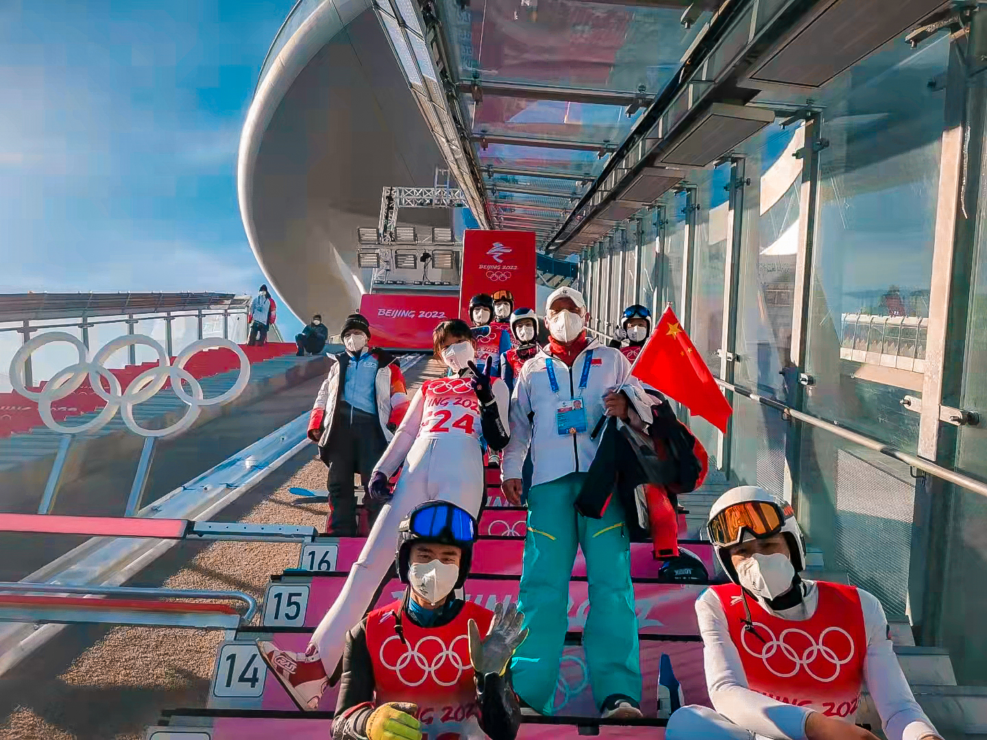跳伞跳台滑雪队圆满完成北京冬奥会赛事阶段性保障工作