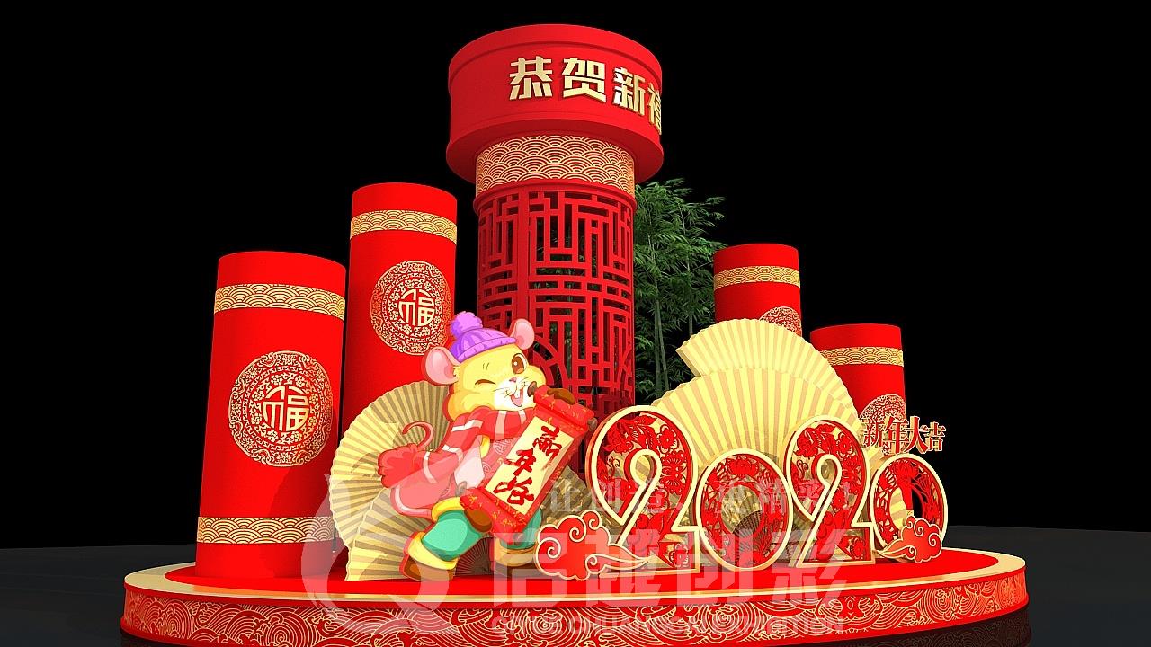 新年美陈-2020DP点-2020鼠年2-1