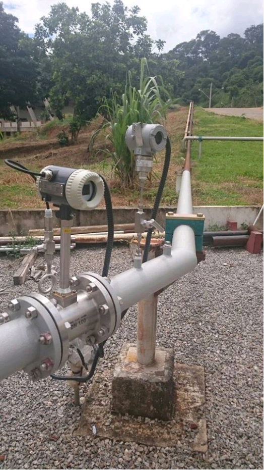 热式气体质量流量计应用现场