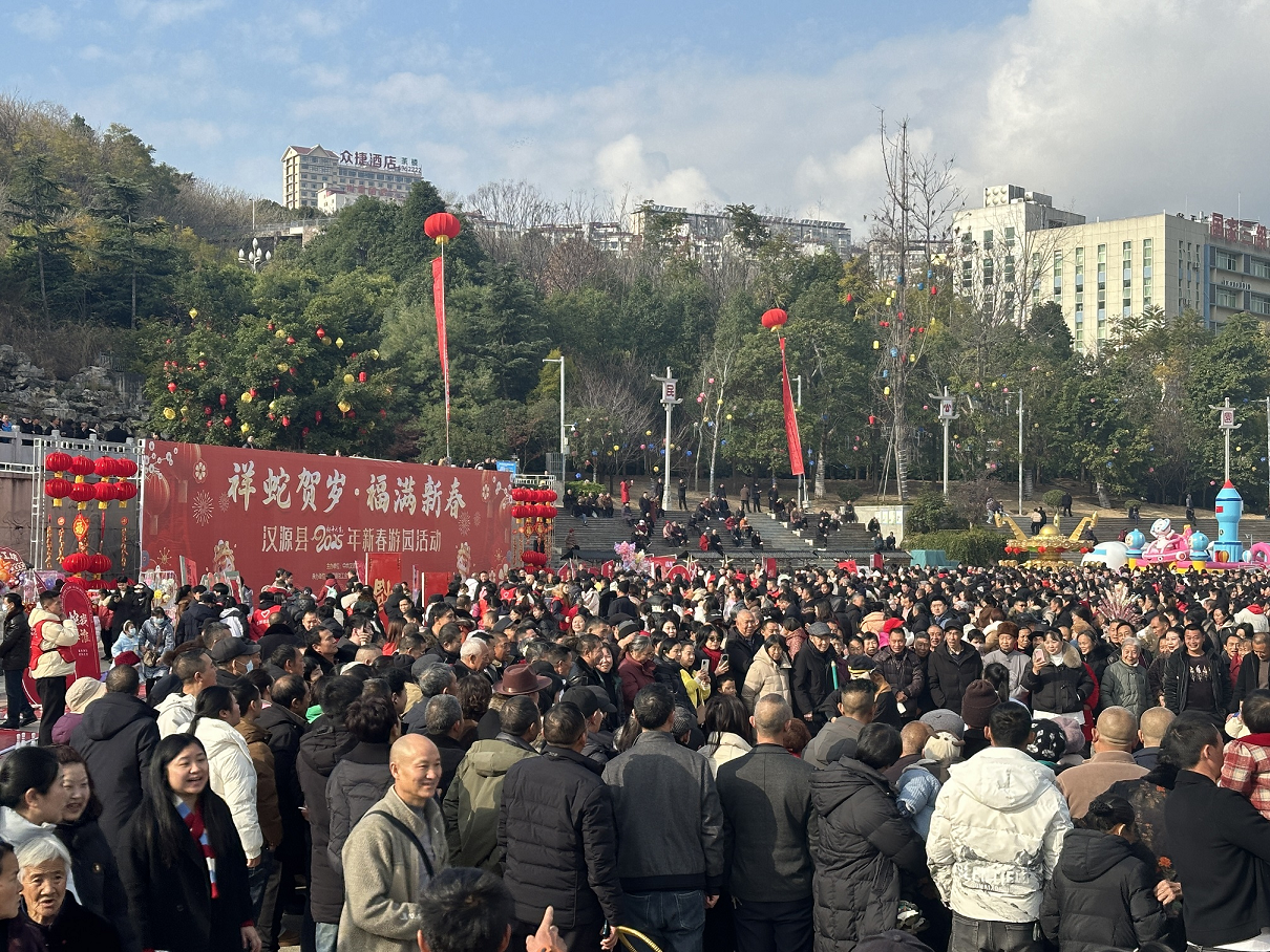 汉源县 成功举办2025年“祥蛇贺岁·福满新春”游园活动