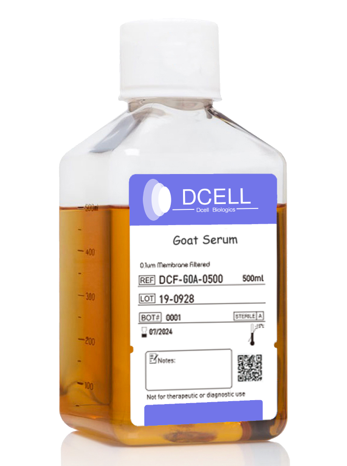 DCELL 山羊血清 Goat Serum DCF-GOA-0500-上海农笙生物科技有限公司