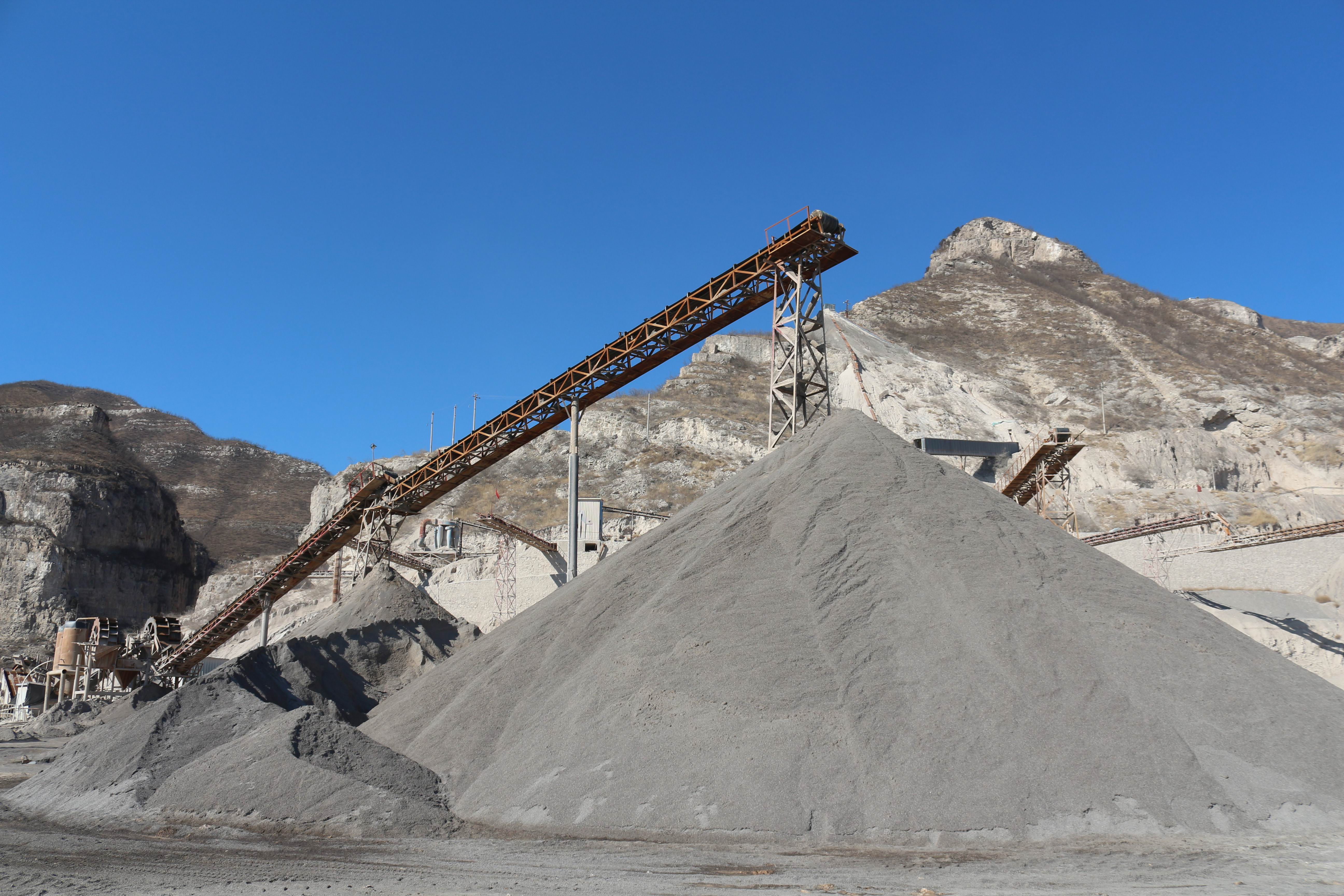 石料开采现场