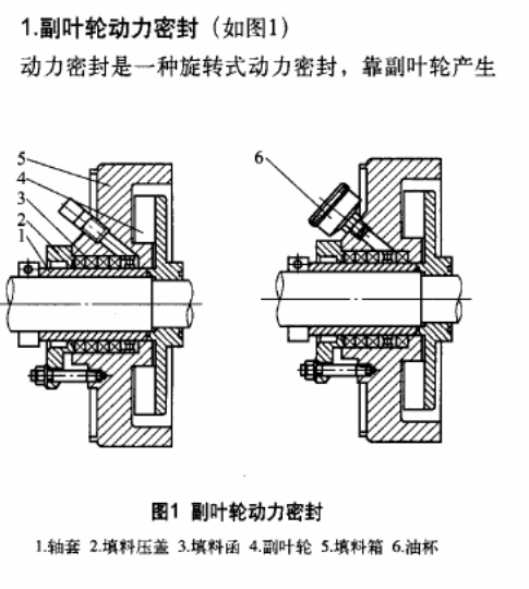 副叶轮密封