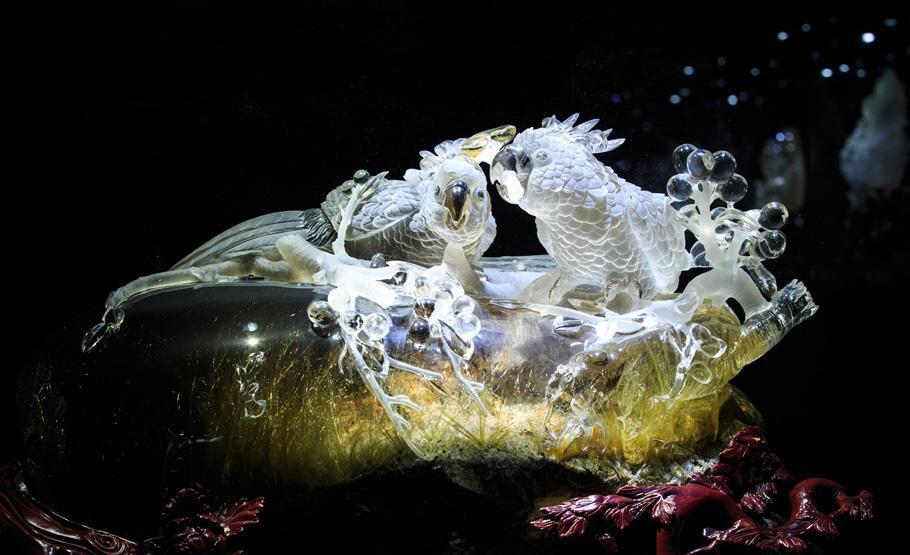 戴金缘珠宝:东海水晶的历史-深圳市戴金缘贸易有限公司