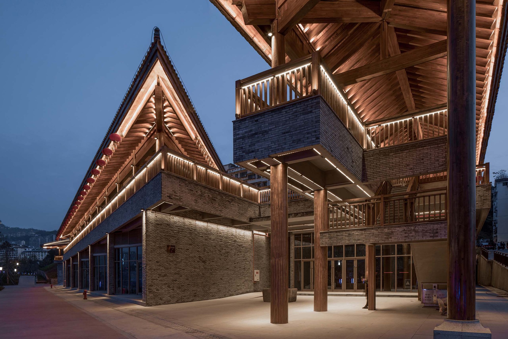 云阳四方井码头游客服务中心