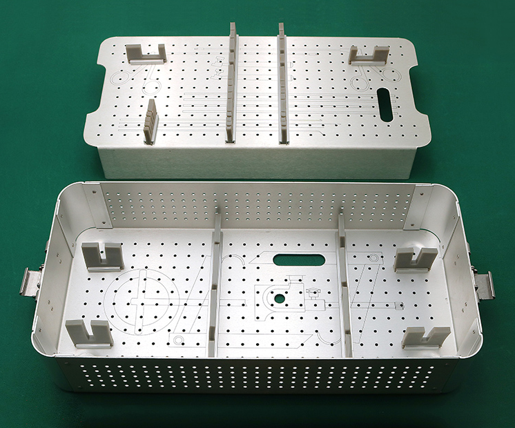 铝合金手术器械消毒盒鼻窦镜宫腔镜内窥镜输尿管肾镜膀胱镜腹腔镜