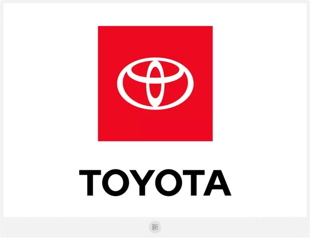 丰田新logo