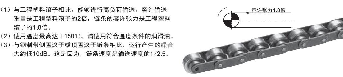 钢制倍速链条