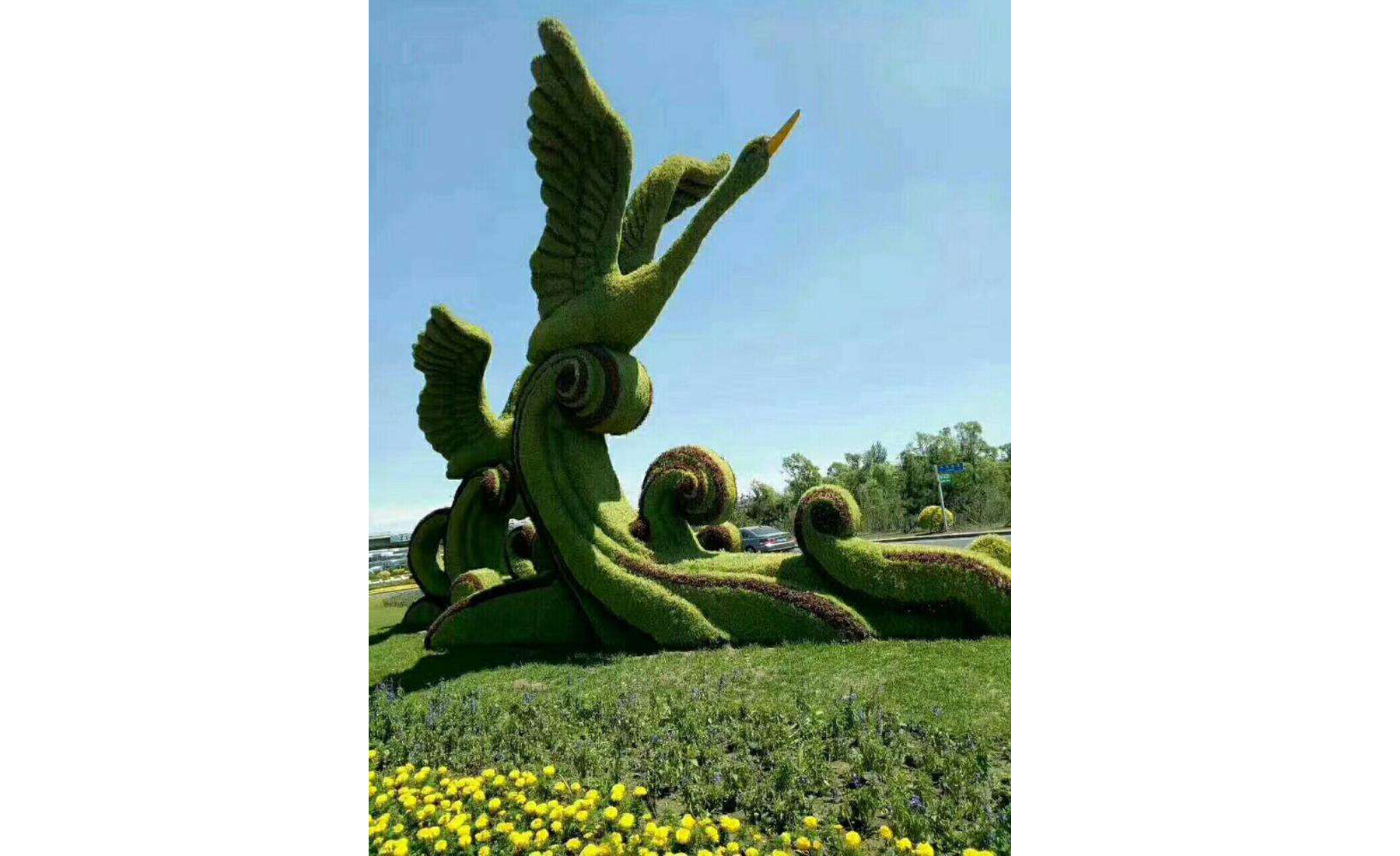 绿植雕塑-3