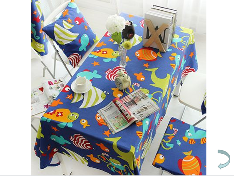 中班美术台布设计吴佩佩