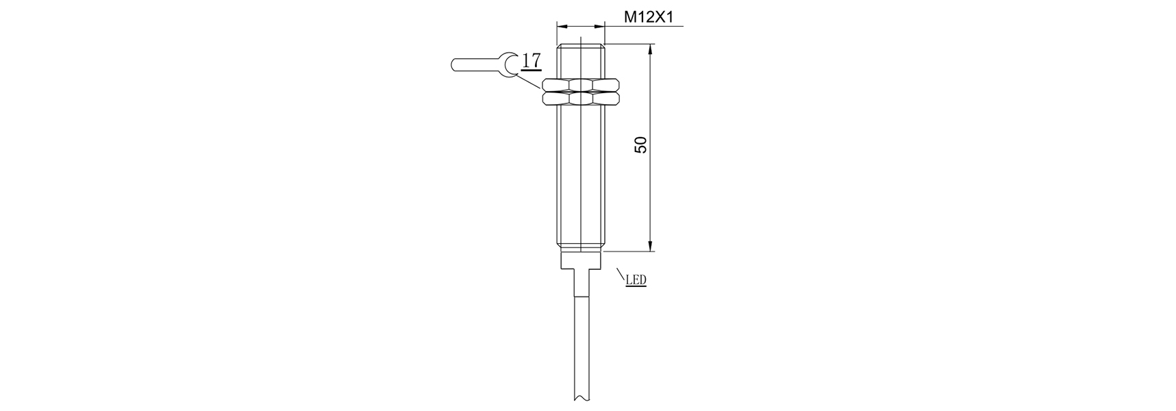 M12标准壳体出线