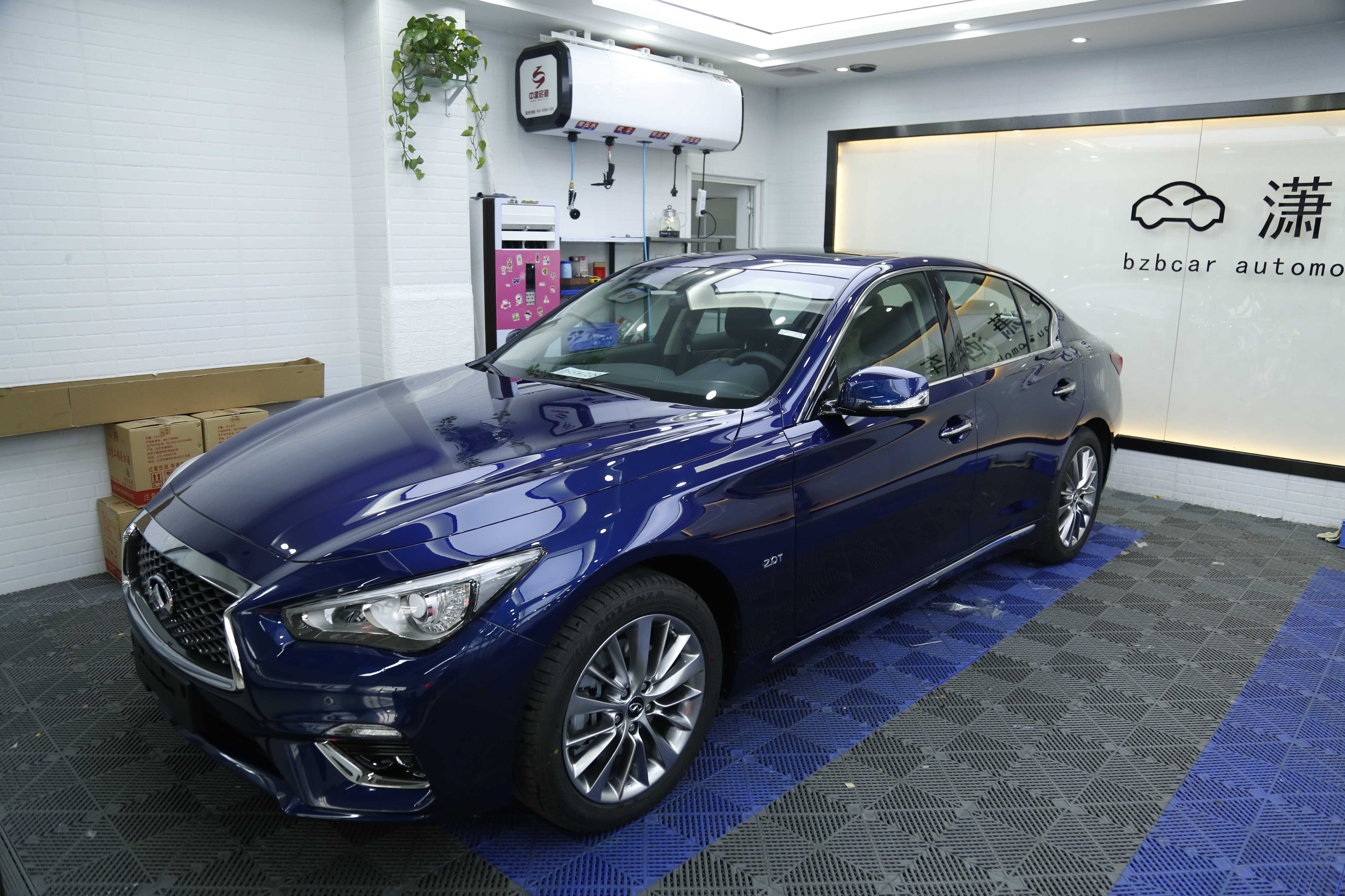 英菲尼迪q50乐凯隐形车衣施工案例