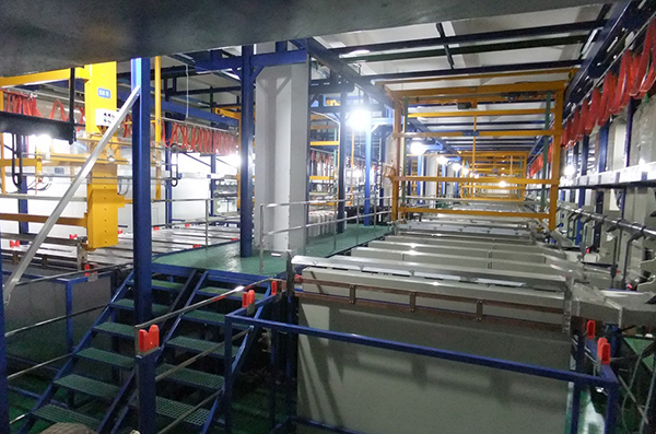 高轨式挂镀生产线
