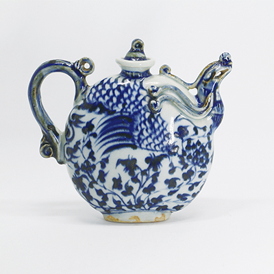 3.元青花凤首壶small