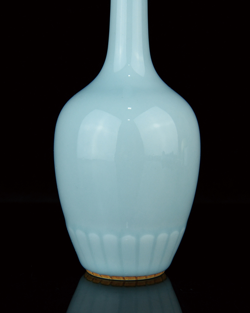3.清康熙天青釉长颈瓶3