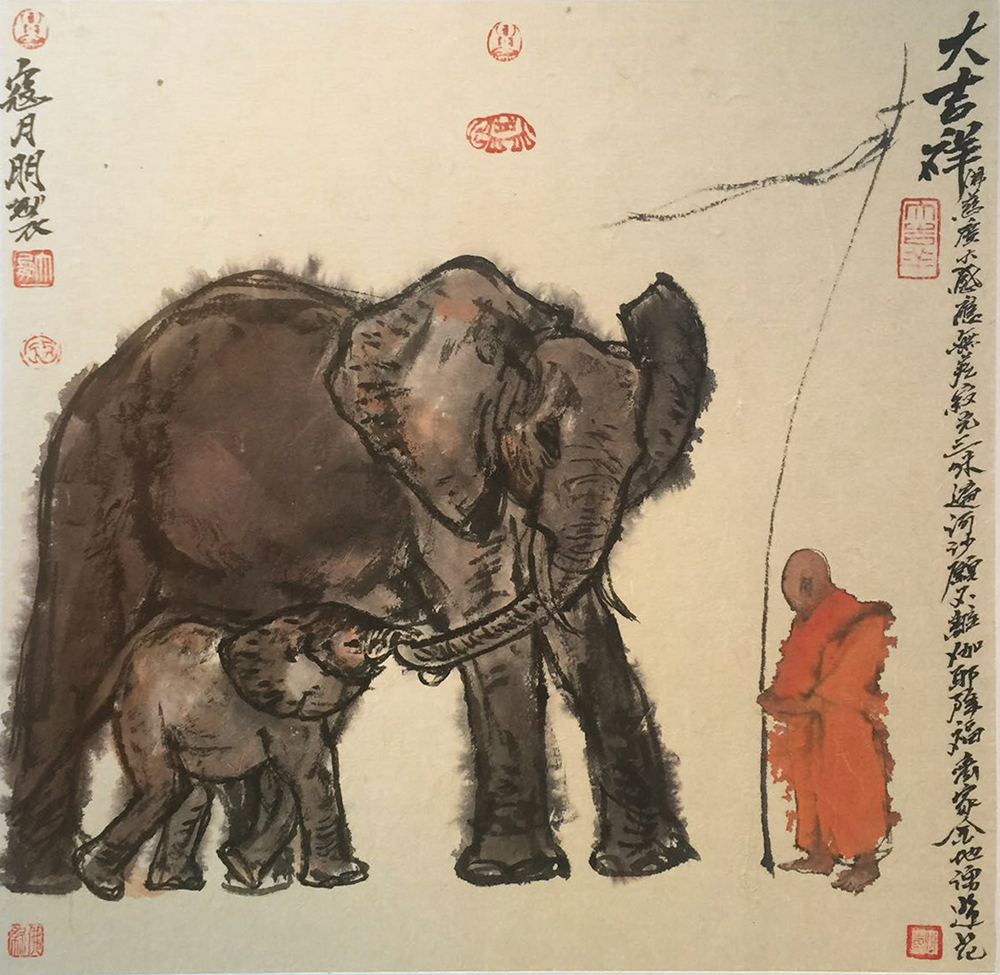 3.寇月朋国画《大吉祥》系列一NO.1_1