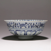 32.元青花花鸟缠枝纹大碗small