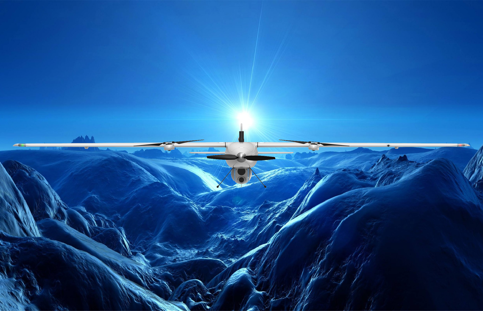 g7垂直起降固定翼无人机安防版-深圳市高远无人机有限公司